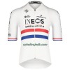 Cykeltrøje 2022 INEOS Grenadiers Britisk Mesterskab Hvid